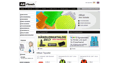 Desktop Screenshot of allflash.de